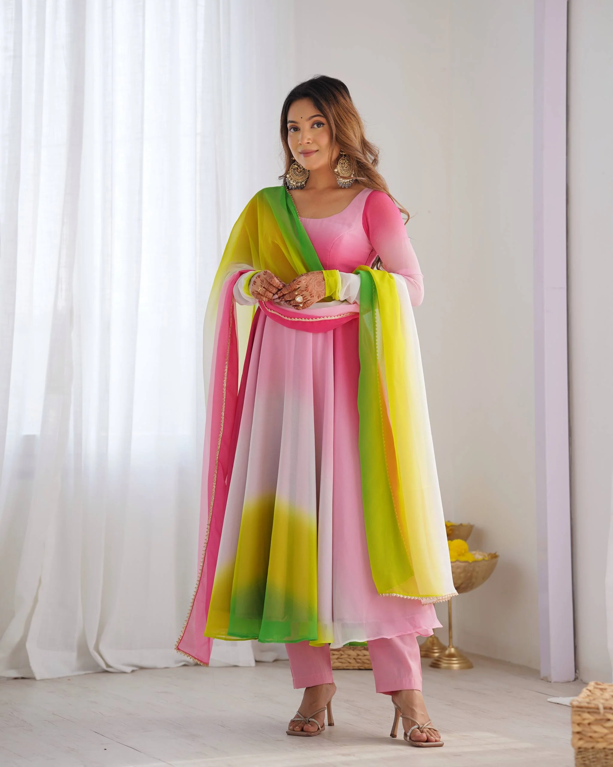 Amrapali Trend New Collection Anarkali Gown Set for Women - Image 3