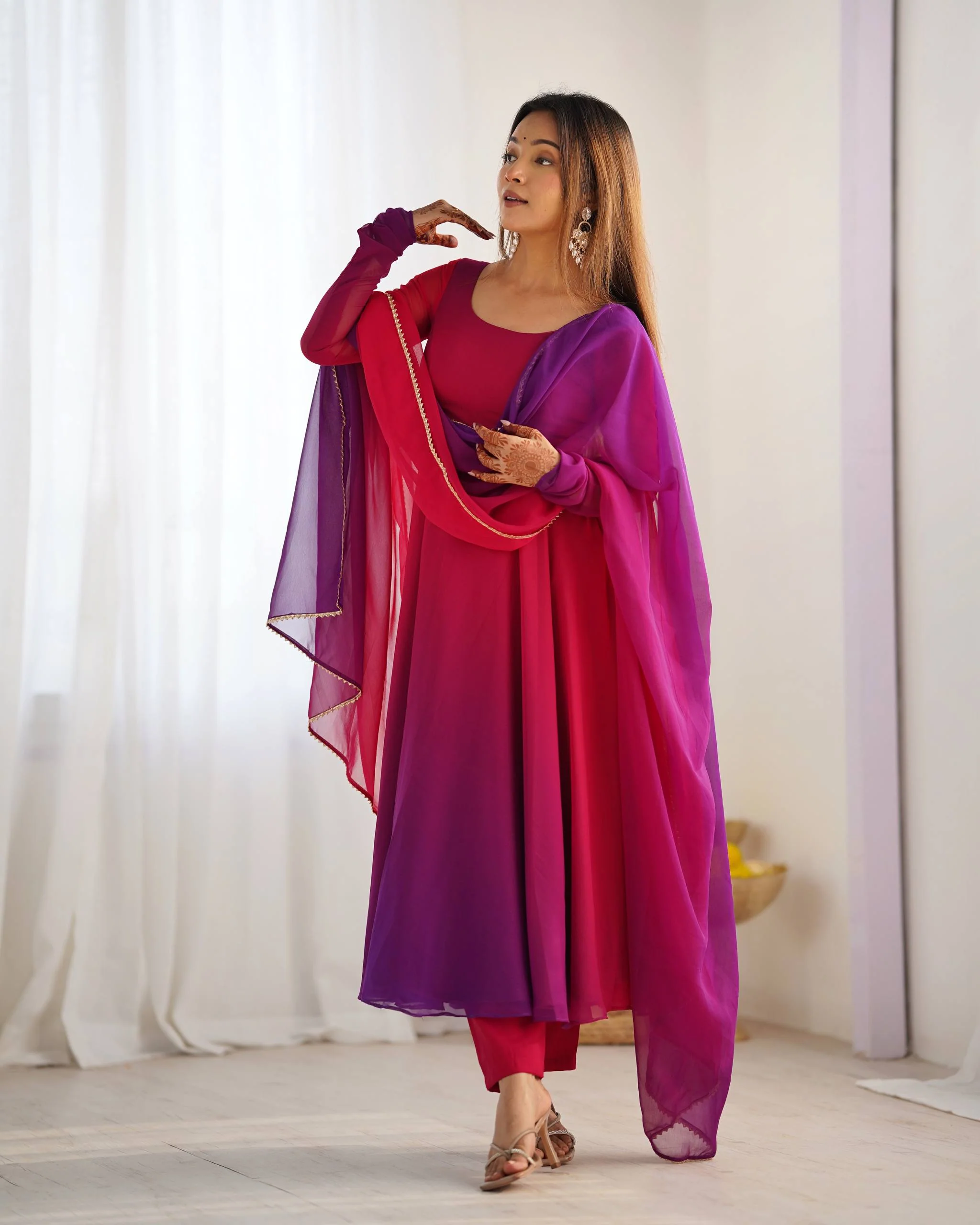 Amrapali Trend New Collection Anarkali Gown Set for Women - Image 9