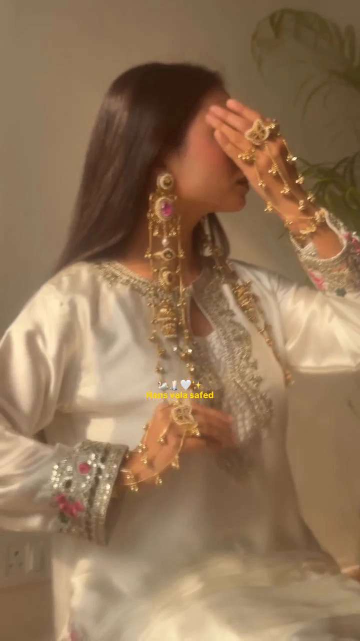 Festive & Wedding Wear Farshi Salwar Suit for Women | Embroidered Crepe Silk Set - Image 9