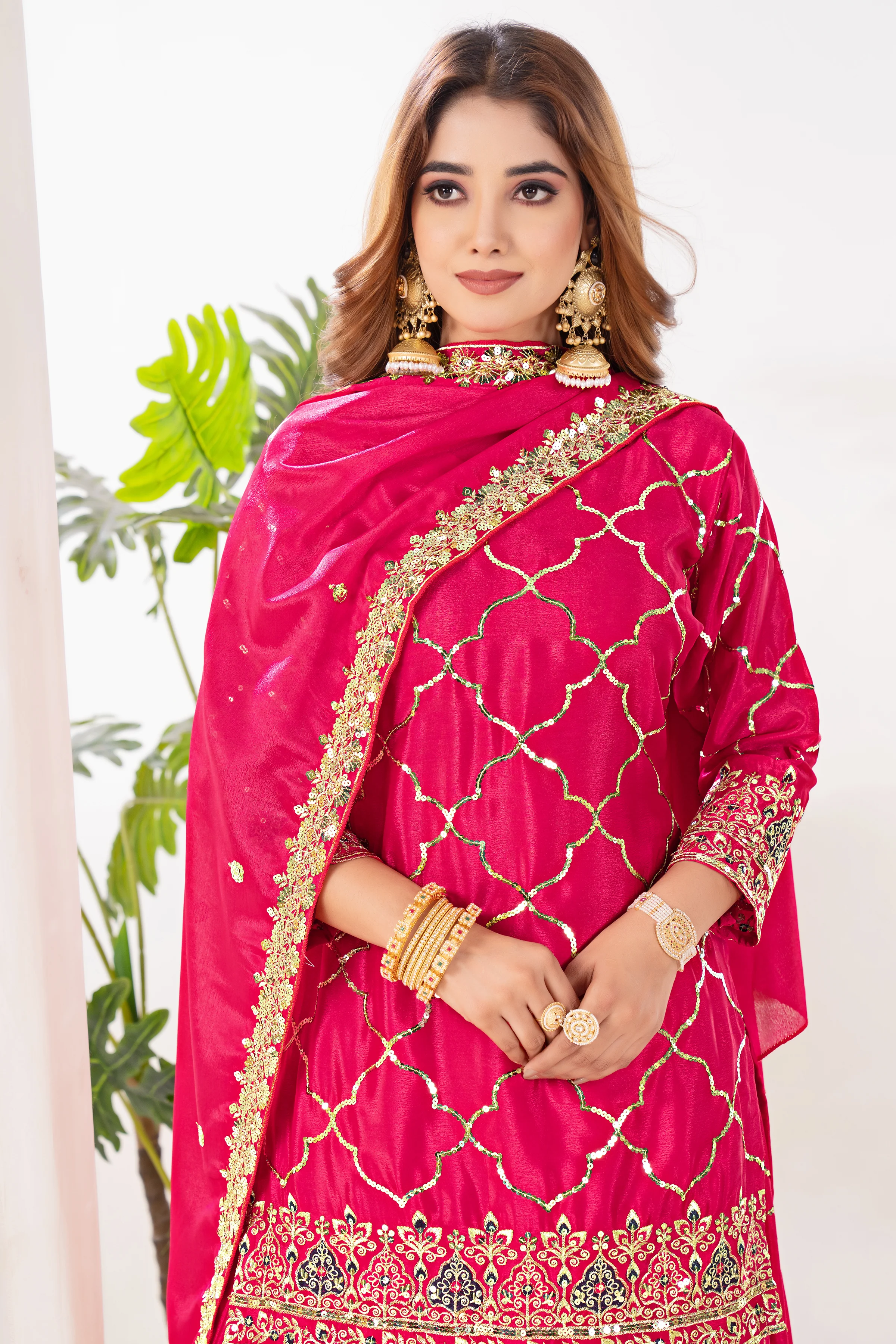 Wear our glowing yellow sharara outfit and shine brighter than the sun. - Image 10